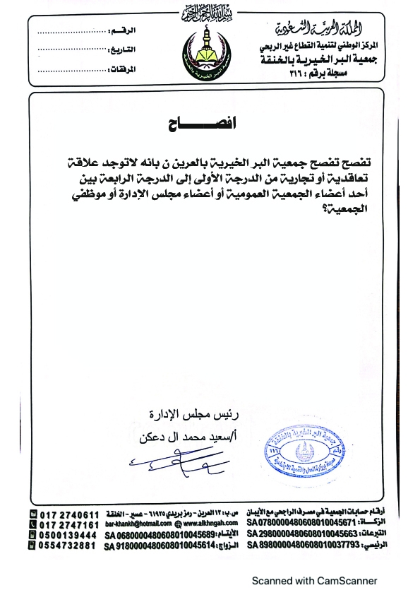 الافصاح
